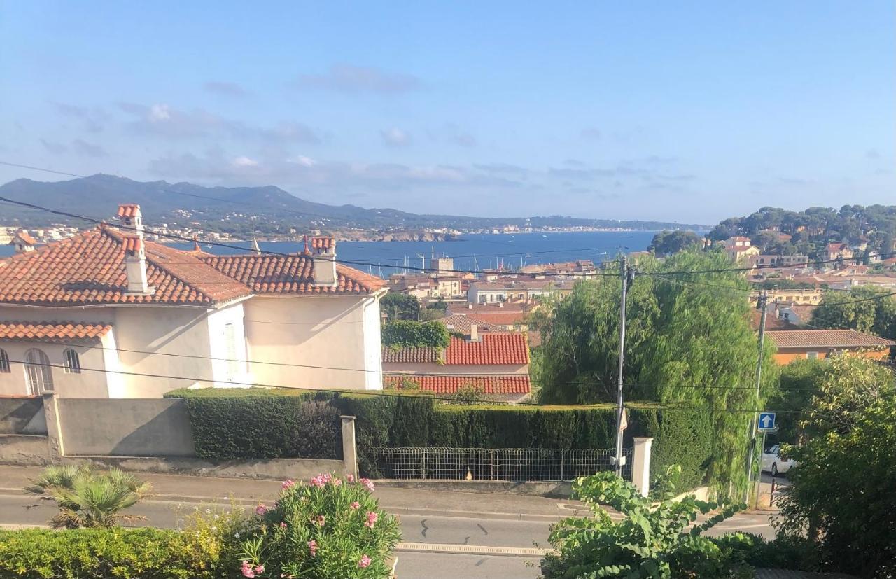 Petit Paradis A Sanary Avec Vue Mer Wifi Et Clim Exterior foto